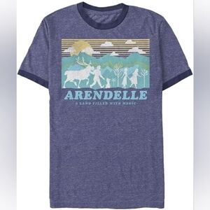 Arendelle Graphic Tee - Blue Elsa collectors frozen women's L